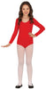 GP82903 – Sportlicher Tänzer Langarm Body – Größe: 9 - 12 Jahre – Farbe: Rot
