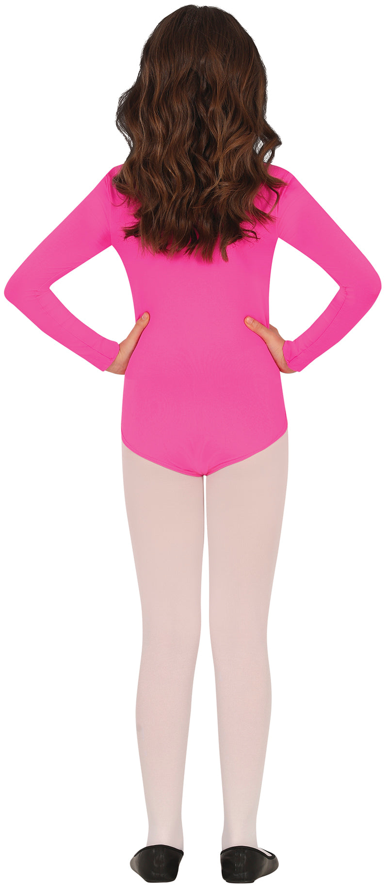 GP82909 – Sport Fuchsia Langarm Turnanzug – Größe: 3 - 5 Jahre, 5 - 8 Jahre, 9 - 12 Jahre – Farbe: Pink