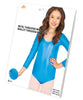 GP82945 – Abenteuerfigur Langarm Body Türkis Glänzend – Größe: 3 - 5 Jahre, 5 - 8 Jahre, 9 - 12 Jahre – Farbe: Blau