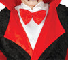 GP83113 – Vampir Halloween Mantel Cape Kostüm – Größe: 98/104 – Farbe: Schwarz