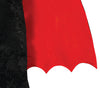 GP83113 – Vampir Halloween Mantel Cape Kostüm – Größe: 110/116 – Farbe: Schwarz