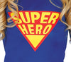 GP83224 – Superheld Abenteuerfigur Comic Helden – Größe: 110/116 – Farbe: Blau