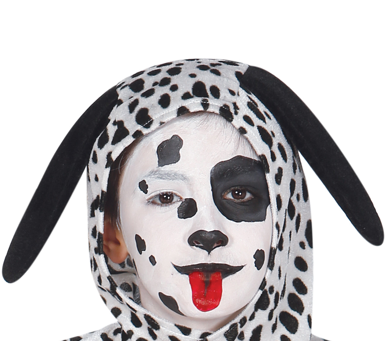GP83244 – Dalmatiner Abenteuer Karneval Kinder Kostüm – Größe: 128/134 – Farbe: Weiß