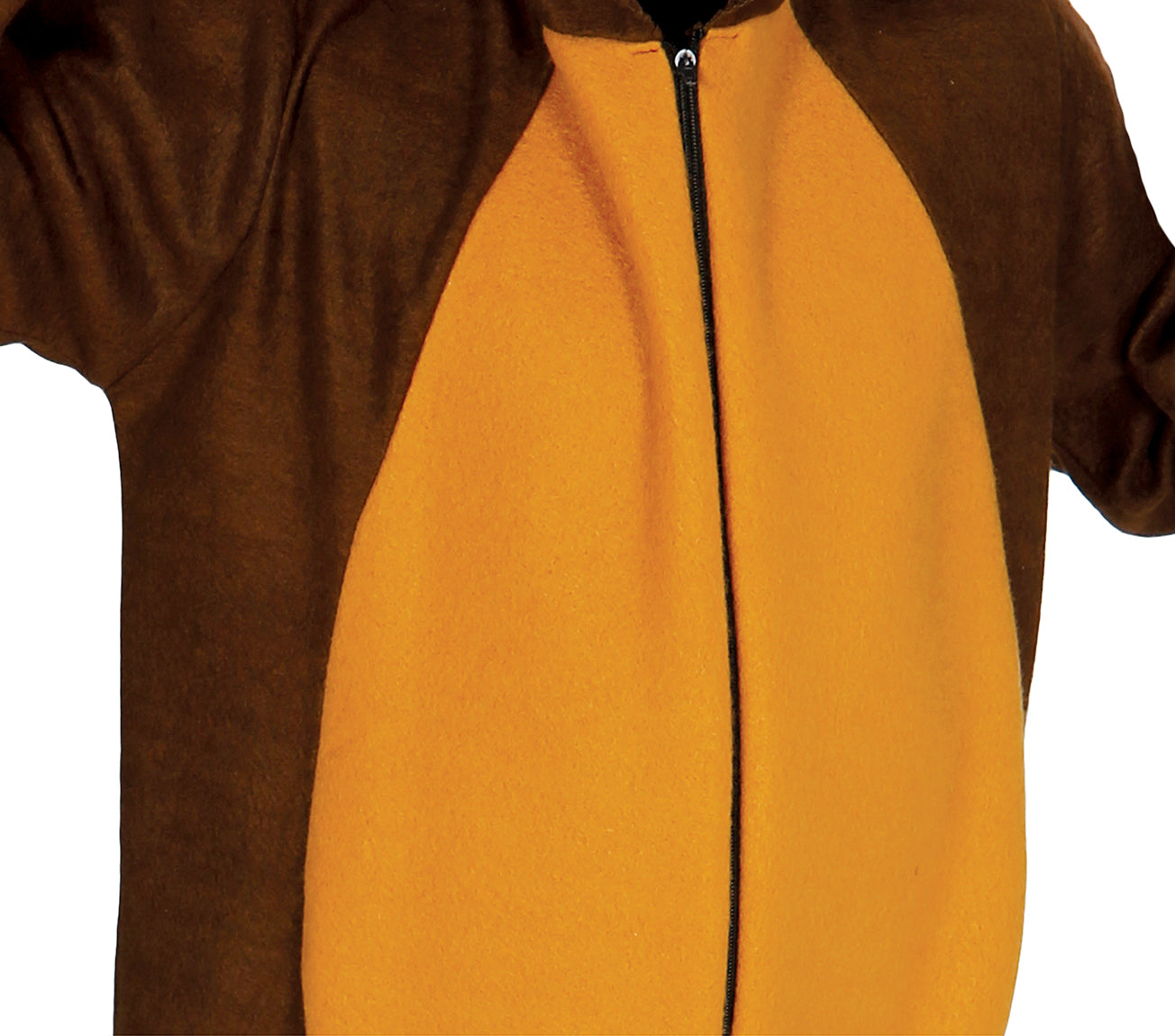 GP83260 – Baerenkostuem Karneval Kapuze Tier Onesie – Größe: 98/104 – Farbe: Braun