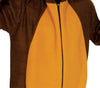 GP83260 – Baerenkostuem Karneval Kapuze Tier Onesie – Größe: 98/104 – Farbe: Braun