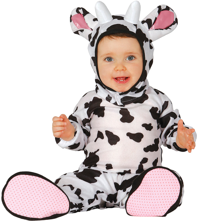 GP83320 – Cowboy Kälbchen Kostüm Baby Tier – Größe: 86/92 – Farbe: Weiß