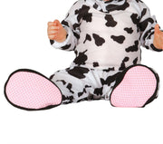 Kuh Kostüm für Babys mit Kapuze schwarz weiß, Bild 6