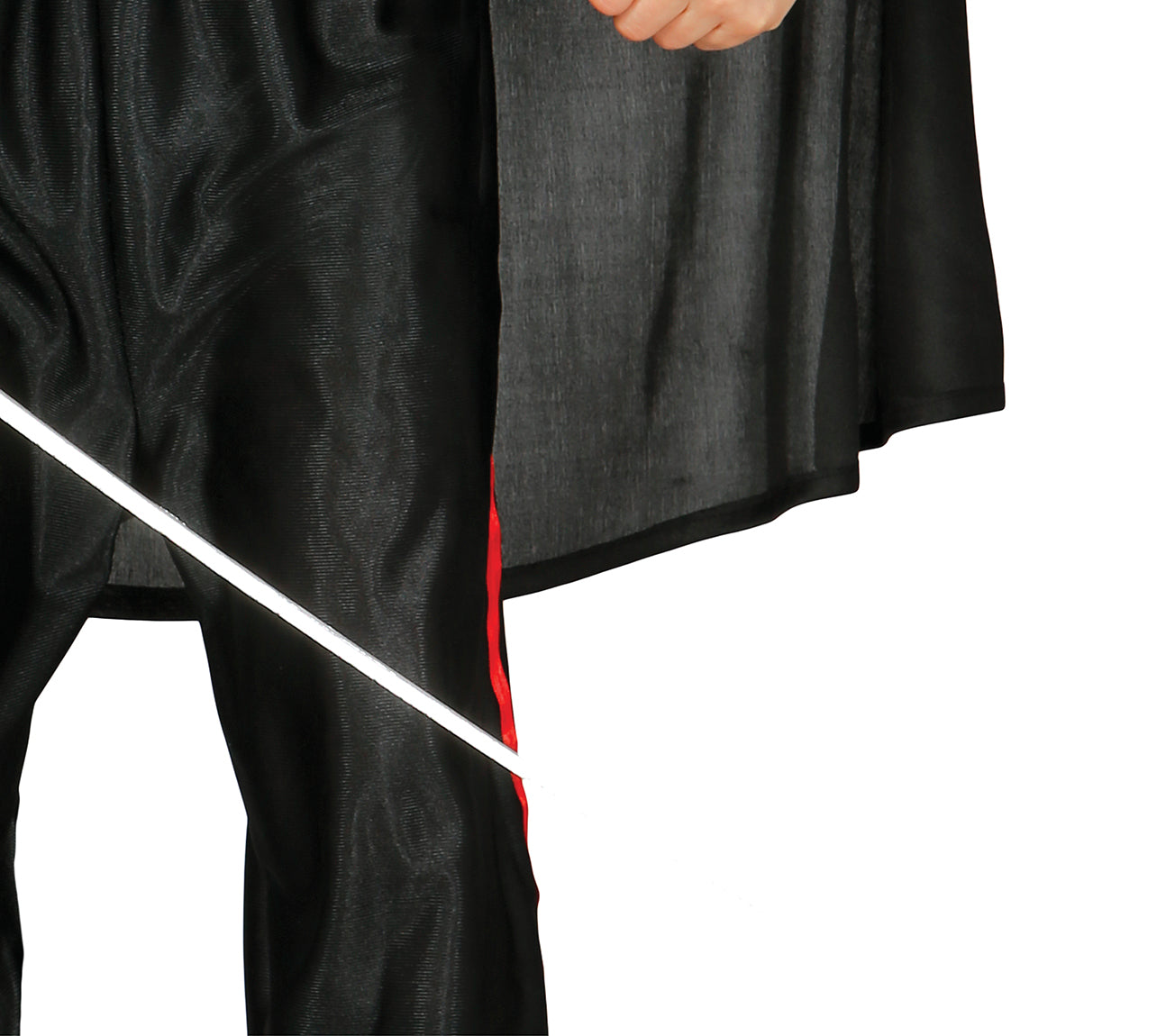 GP83337 – Bandit Abenteuerfigur Kinderkostüm Karneval – Größe: 98/104 – Farbe: Schwarz