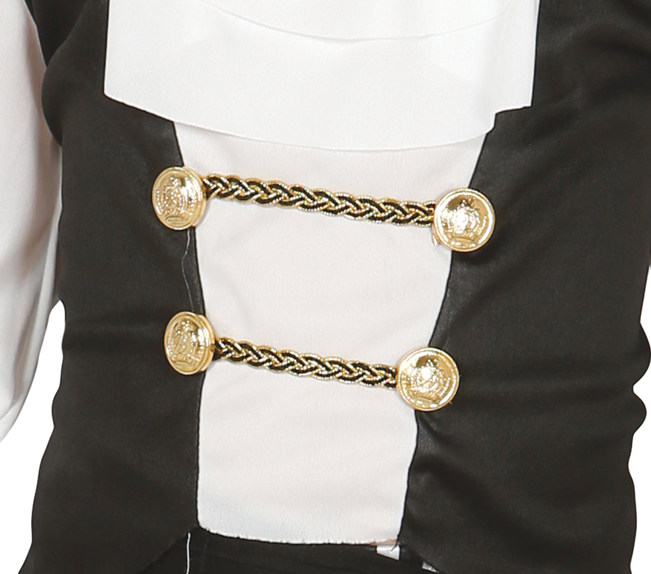 GP77313 – Pirat Abenteuer Kostüm Für Karneval – Größe: 140/146 – Farbe: Weiß