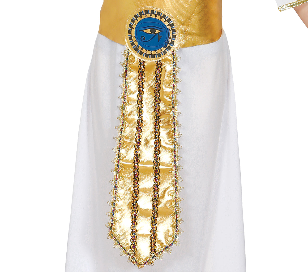 GP83382 – Ägyptische Königin Gewand Karneval – Größe: 98/104 – Farbe: Weiß