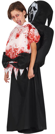 Halloween Geist Kostüm Umhang Blut, Bild 1