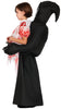 GP83405 – Halloween Geist Kostüm Umhang Blut – Größe: 128/134 – Farbe: Schwarz