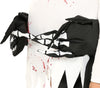 GP83405 – Halloween Geist Kostüm Umhang Blut – Größe: 128/134 – Farbe: Schwarz