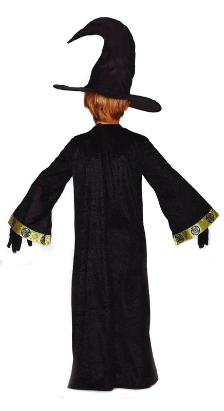GP83406 – Zaubermeister Magisches Gewand – Größe: 140/146 – Farbe: Schwarz