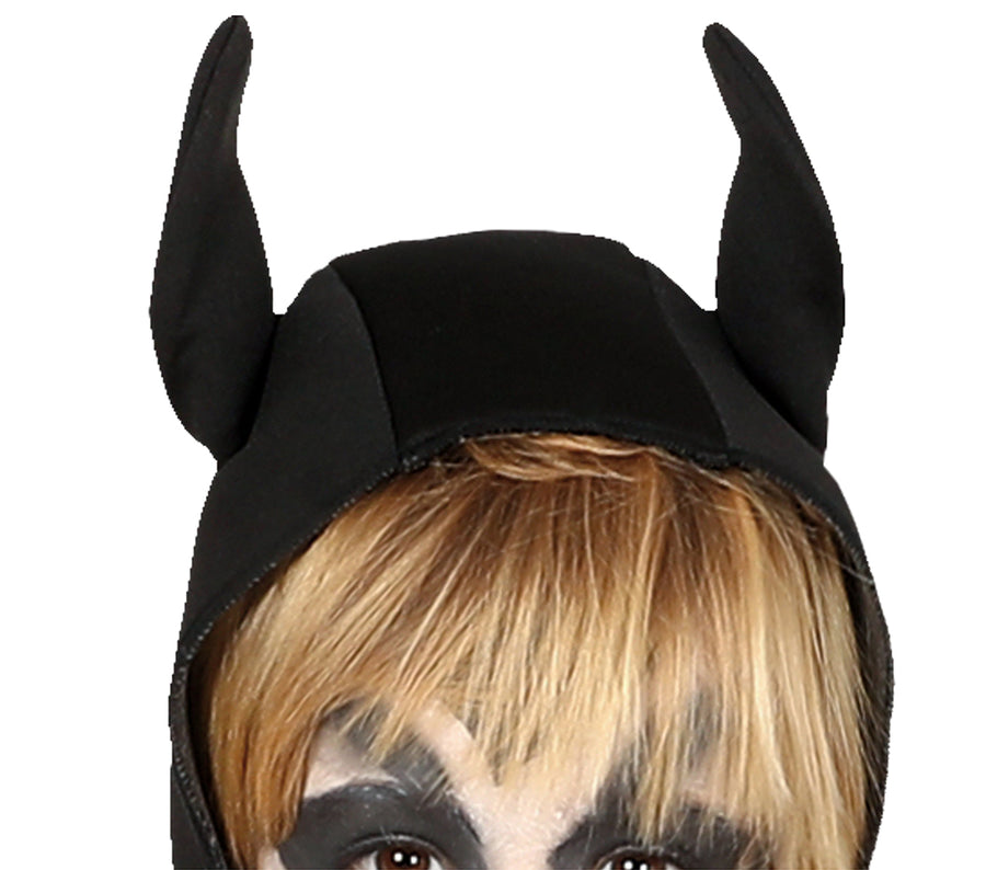 GP83434 – Fledermaus Abenteuer Kostüm – Größe: 128/134 – Farbe: Schwarz, Ansicht 2