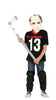 GP83446 – Halloween Hockey Maske Sport Outfit Kostüm – Größe: 110/116 – Farbe: Schwarz
