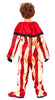 GP83460 – Clown Halloween Kostüm Für Kinder – Größe: 110/116 – Farbe: Rot