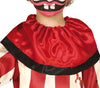 GP83460 – Clown Halloween Kostüm Für Kinder – Größe: 110/116 – Farbe: Rot