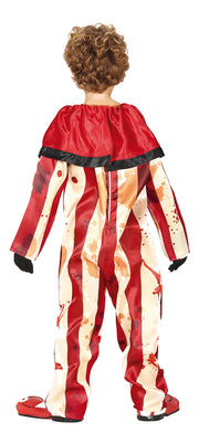 Horror Clown Kostüm für Jungen gestreift, Bild 9