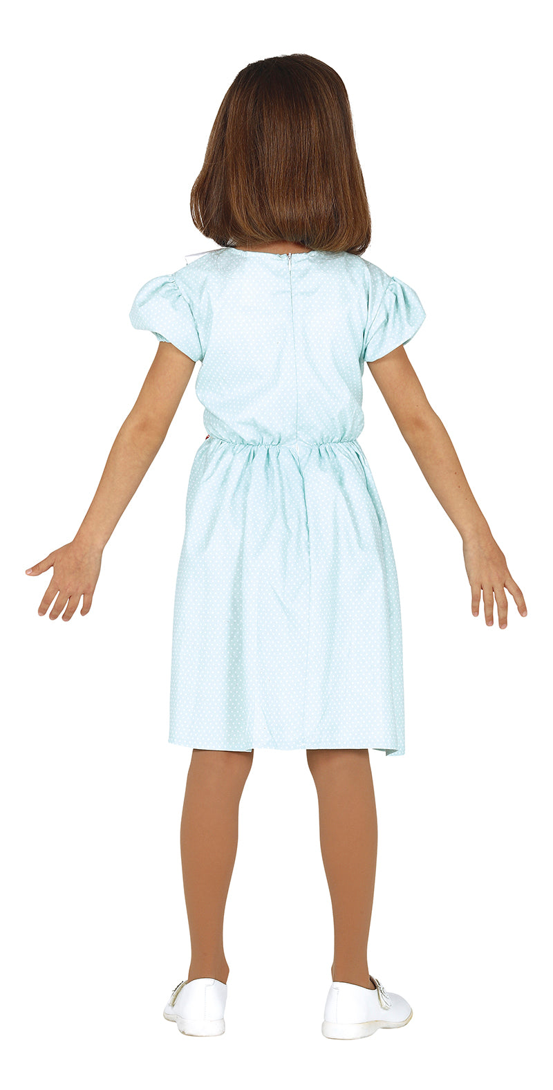 GP83466 – Gespenst Schwestern Kostüm Halloween – Größe: 128/134 – Farbe: Blau