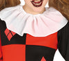 GP83484 – Mr Smile Heldenhaftes Harlekin Kostüm – Größe: 128/134 – Farbe: Rot