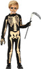 GP83493 – Skelett Halloween Anzug Gruselspaß – Größe: 98/104 – Farbe: Schwarz