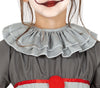 GP83508 – Clown Abenteuer Mini Kleid Kostüm – Größe: 128/134 – Farbe: Grau