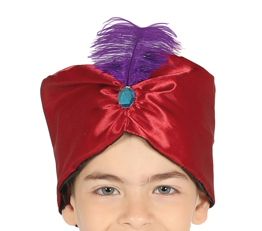 GP87511 – Wüstenprinz Kostüm Kinder Karneval – Größe: 98/104 – Farbe: Blau, Ansicht 2