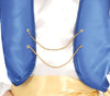GP87511 – Wüstenprinz Kostüm Kinder Karneval – Größe: 98/104 – Farbe: Blau