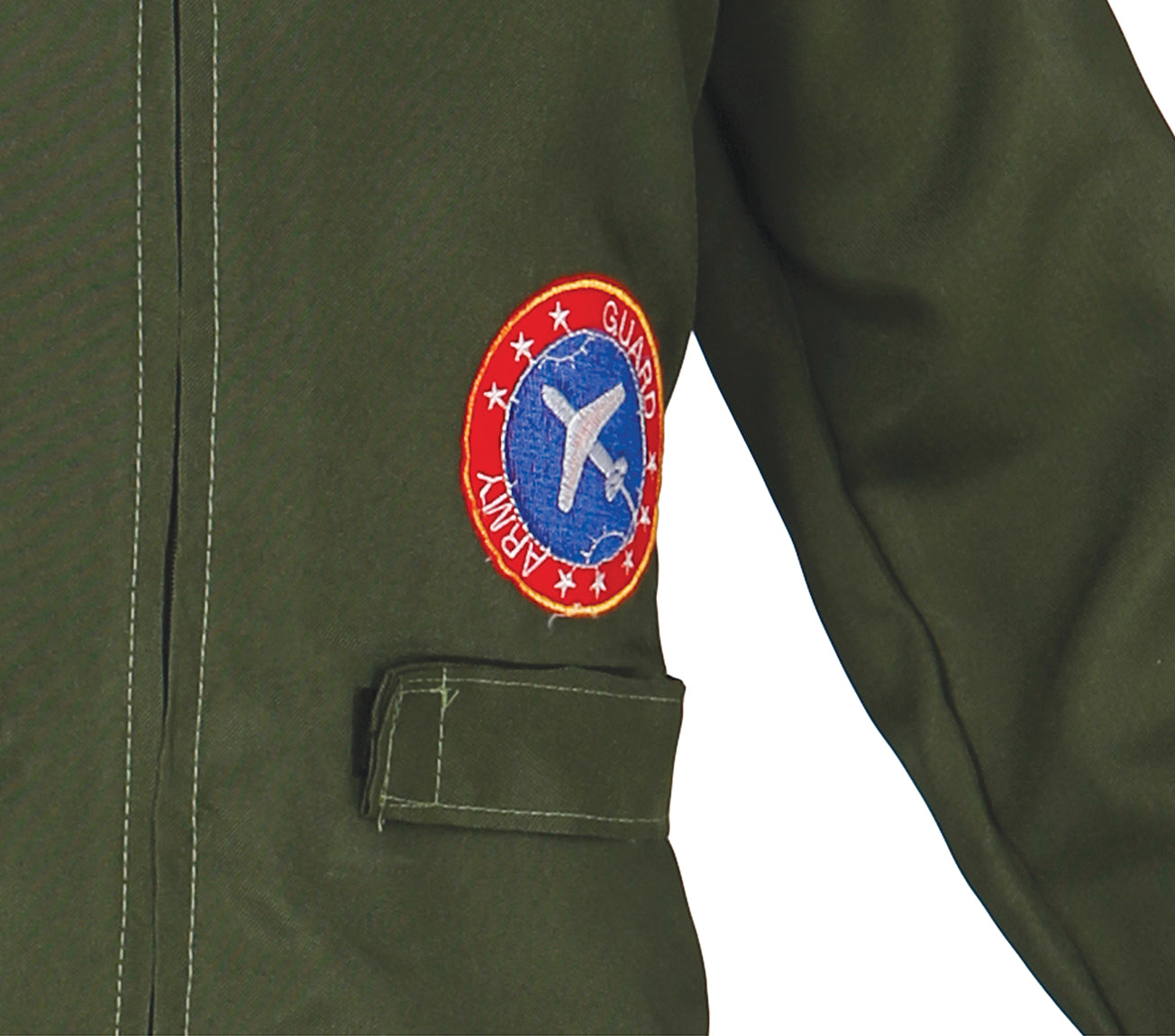 GP83292 – Pilot Uniform Abenteuerflug Karneval – Größe: 98/104 – Farbe: Grün