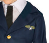 GP81381 – Lotse Abenteuer Pilotenkostüm Kinder – Größe: 98/104 – Farbe: Blau