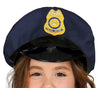 GP85700 – Polizei Karneval Anzug Kinder Mit Mütze – Größe: 140/146 – Farbe: Blau
