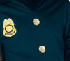GP81631 – Polizei Karneval Kostüm Uniform – Größe: 98/104 – Farbe: Blau