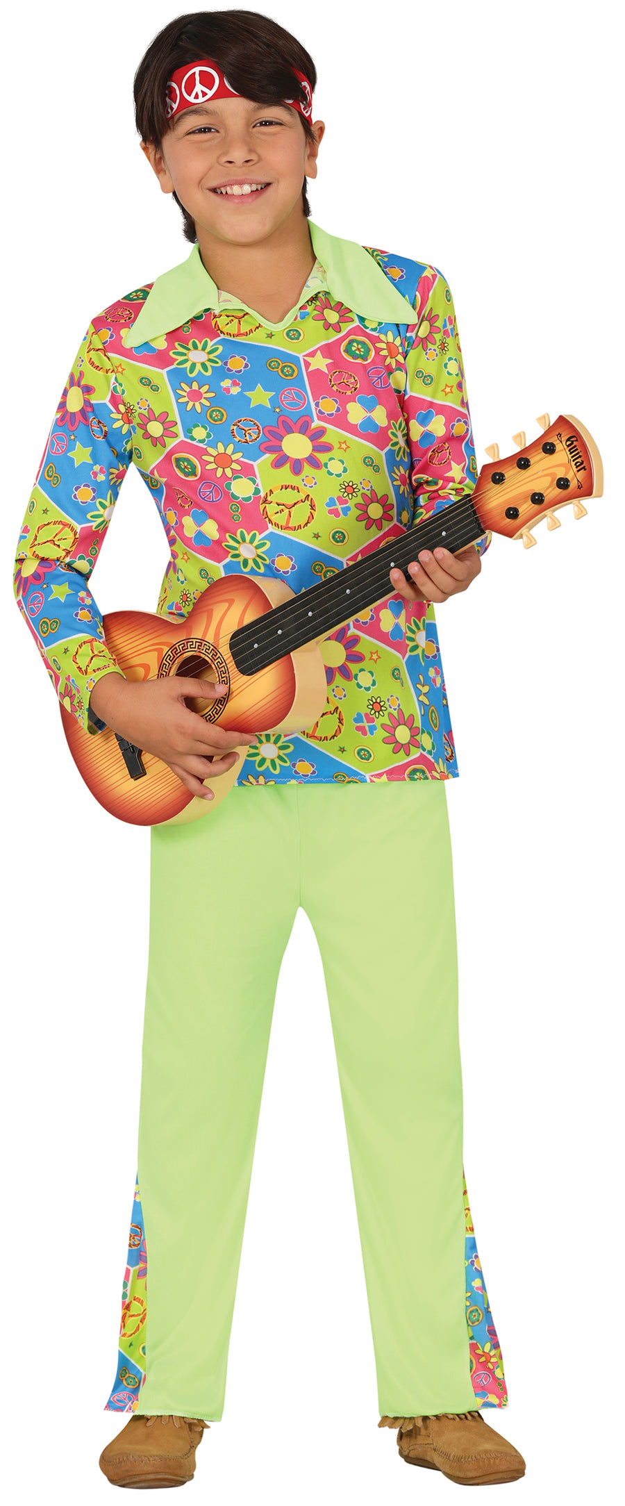Hippie Traummantel Flower Power Karneval