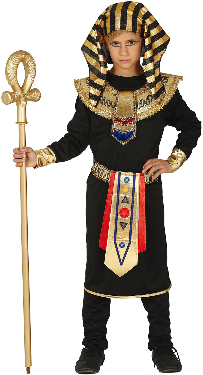 Pharao Kostüm für Jungen mit Kopfschmuck
