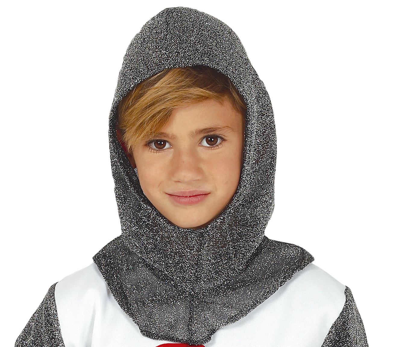 GP83592 – Ritter Abenteuer Mittelalter Kostüm – Größe: 98/104 – Farbe: Weiß