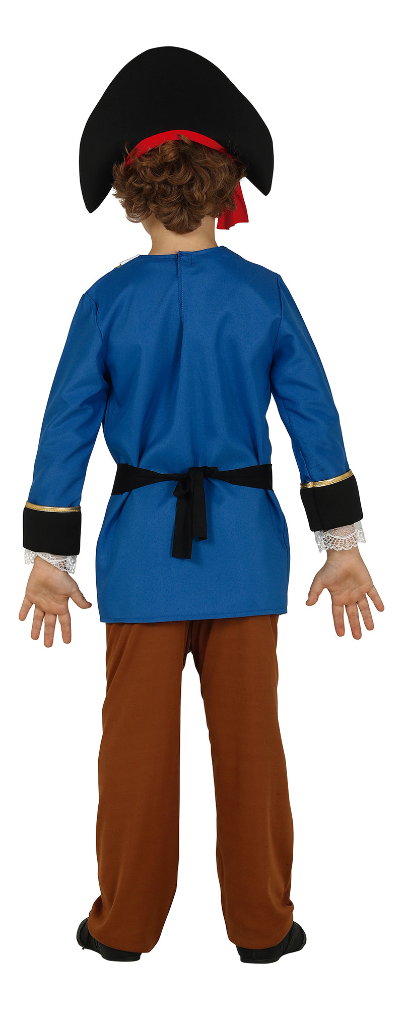 GP83596 – Pirat Kostüm Abenteuer Seeräuber Kinder – Größe: 110/116 – Farbe: Blau