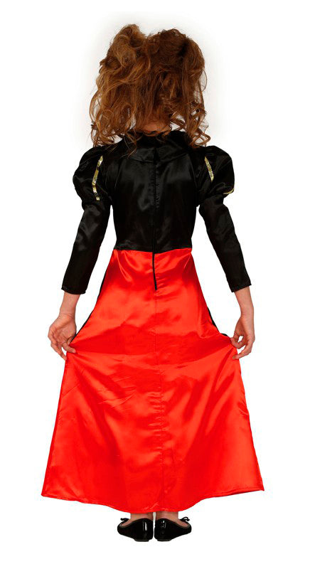 GP83638 – Königin Der Herzen Kostüm Märchenkönigin – Größe: 110/116 – Farbe: Rot