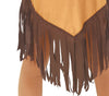 GP77319 – Indianerin Karnevalskleid Kinder – Größe: 140/146 – Farbe: Braun