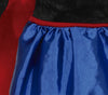 GP83660 – Märchenprinzessin Umhang Kleid Karneval Feen – Größe: 98/104 – Farbe: Blau