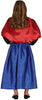 GP83660 – Märchenprinzessin Umhang Kleid Karneval Feen – Größe: 140/146 – Farbe: Blau