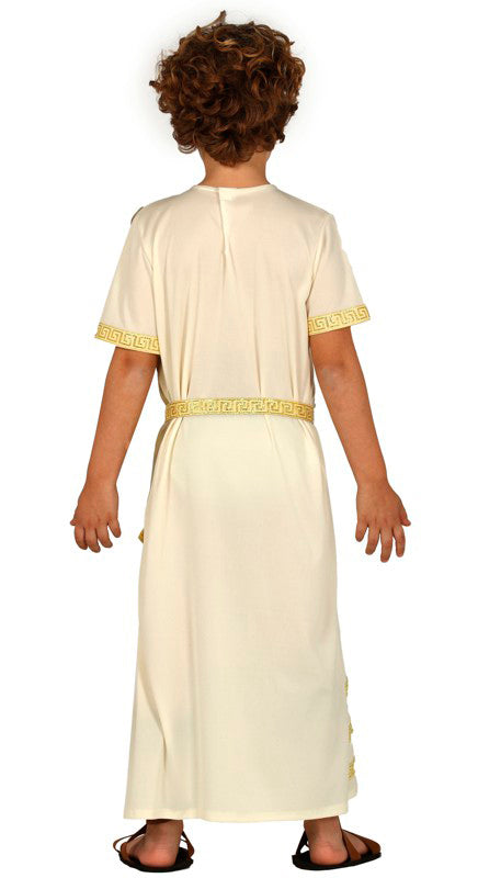 GP83689 – Roemische Antike Kinderkarneval Tunika – Größe: 110/116 – Farbe: Beige, Ansicht 2