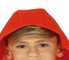 GP83703 – Dieb Abenteuer Kapuze Jumpsuit – Größe: 128/134 – Farbe: Rot