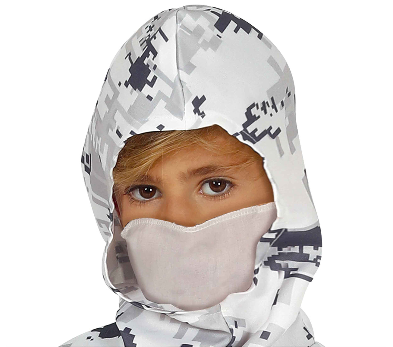 GP83725 – Militär Karneval Tarnung Spezial – Größe: 110/116 – Farbe: Weiß