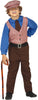 GP83731 – Großvater Abenteuer Outfit Zeitreisender – Größe: 98/104 – Farbe: Braun