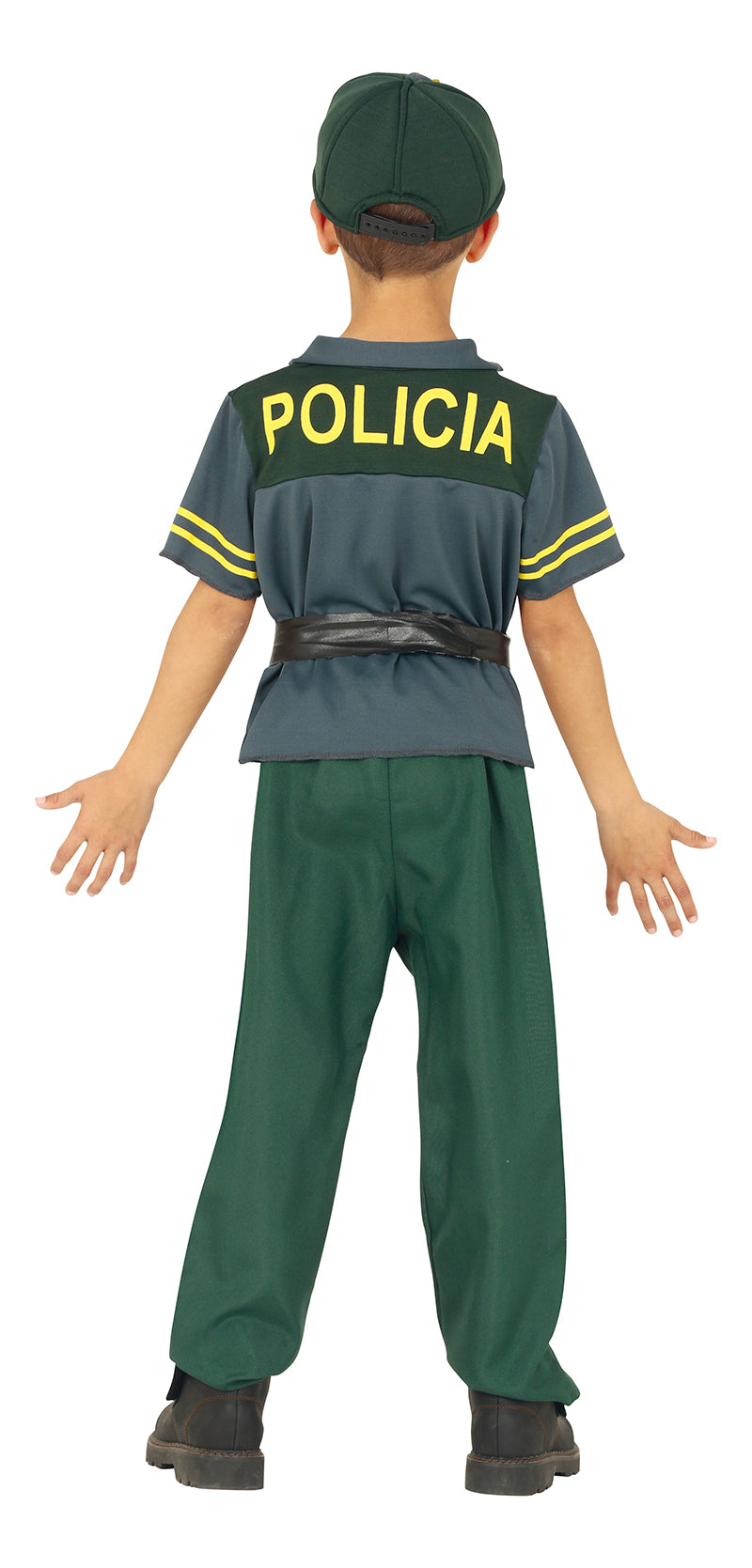 GP83738 – Polizei Abenteuer Uniform Hut Hemd – Größe: 110/116 – Farbe: Grün