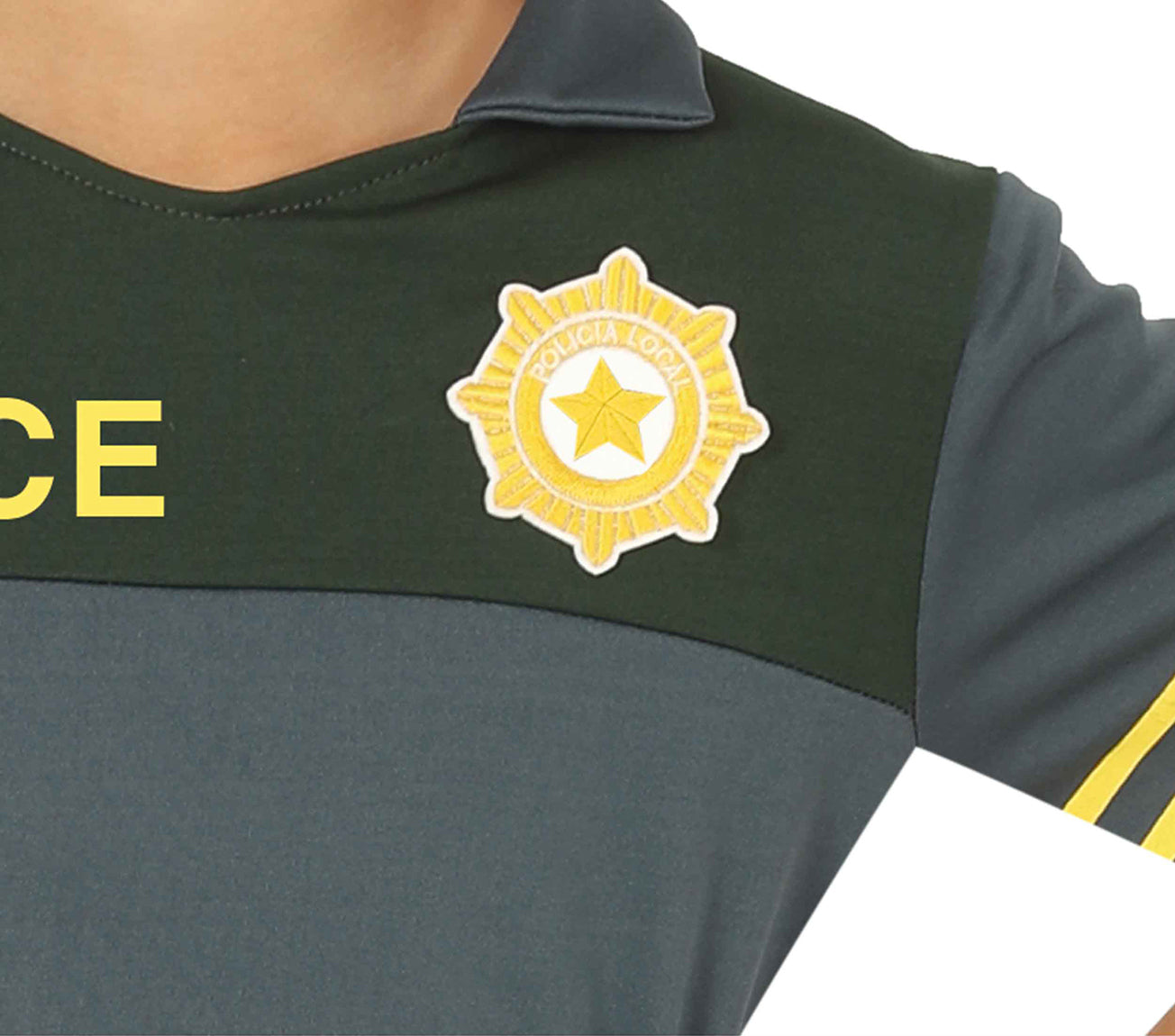 GP83738 – Polizei Abenteuer Uniform Hut Hemd – Größe: 110/116 – Farbe: Grün