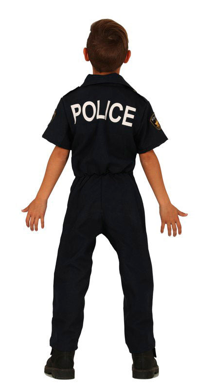 GP83742 – Polizei Uniform Karnevalskostüm – Größe: 98/104 – Farbe: Blau, Ansicht 2