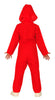 GP88689 – Dieb Kostüm Rot Overall Karneval – Größe: 14 - 16 Jahre – Farbe: Rot