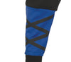 GP87474 – Ninja Kämpfer Kostüm Blau Schwarz – Größe: 98/104 – Farbe: Blau